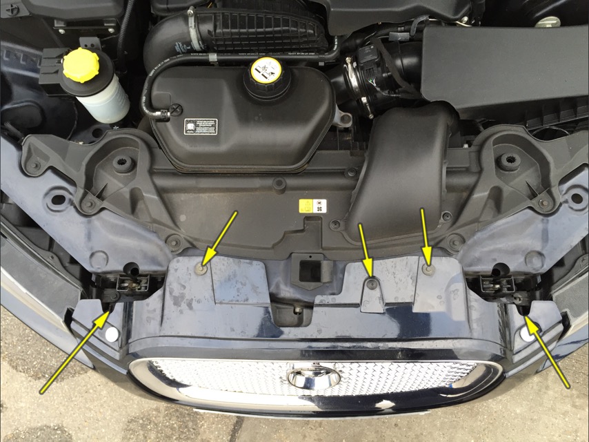 Headlight bulb replacement Face Liftted Jaguar XF Club Jaguar