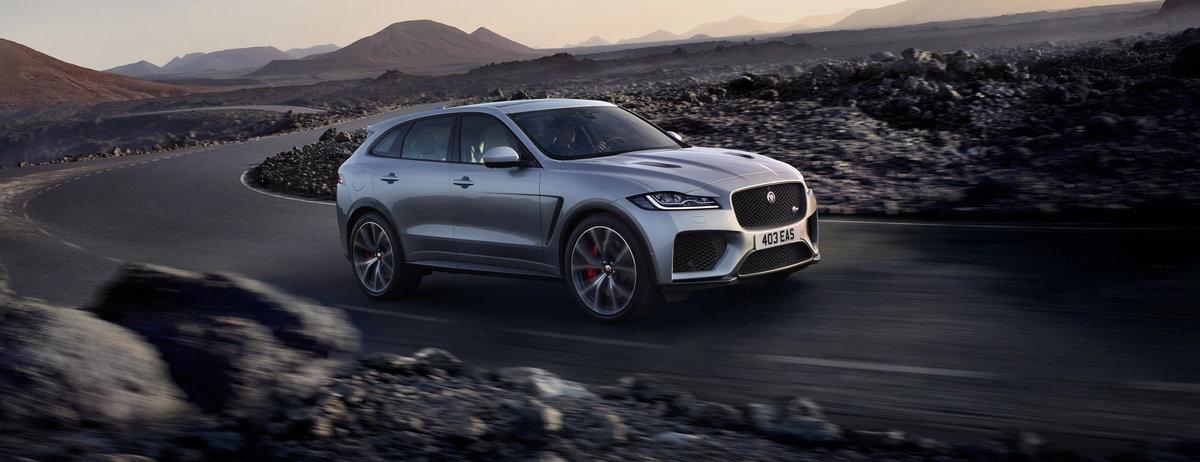 F-Pace SVR makes UK debut at Goodwood Festival of Speed