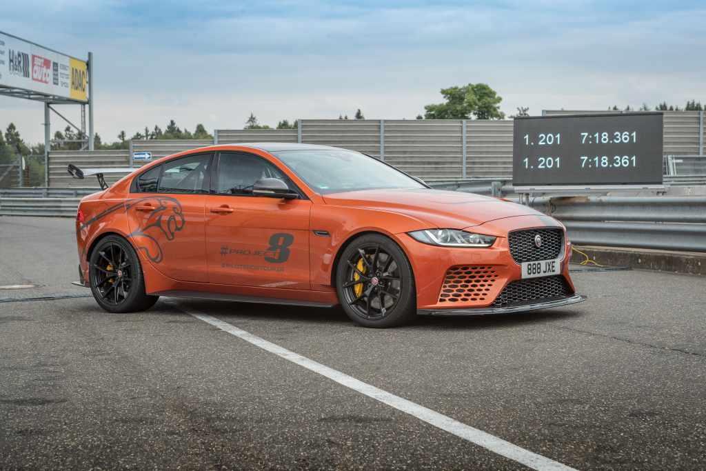 Jaguar XE SV Project 8, the Worlds' Fastest Saloon Car