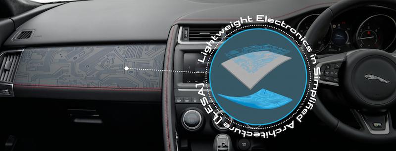 Jaguar Printed Electronics Powers Next-Generation In-Car Personalisation